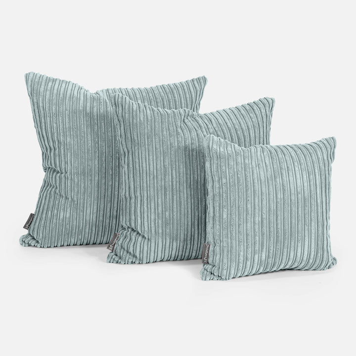 Extra Large Scatter Cushion Cover 70 x 70cm - Cord Mint Green 02