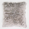 Extra Large Scatter Cushion Cover 70 x 70cm - Mongolian Fur Grey