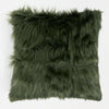 Extra Large Scatter Cushion Cover 70 x 70cm - Mongolian Fur Sage Green