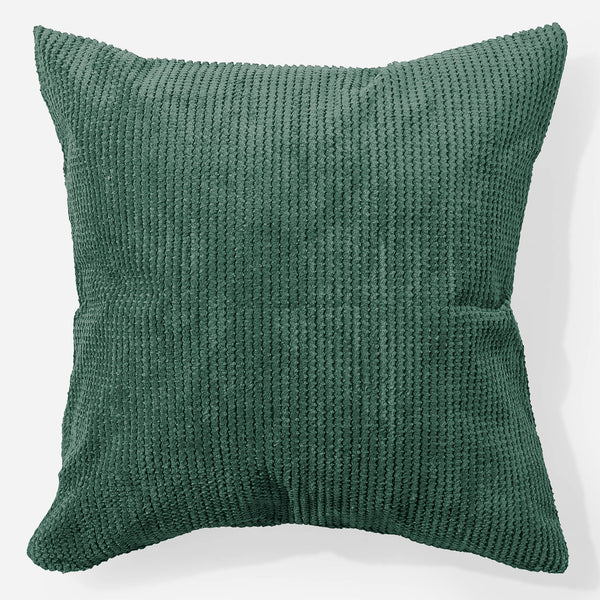 Extra Large Scatter Cushion Cover 70 x 70cm - Pom Pom Emerald Green 01