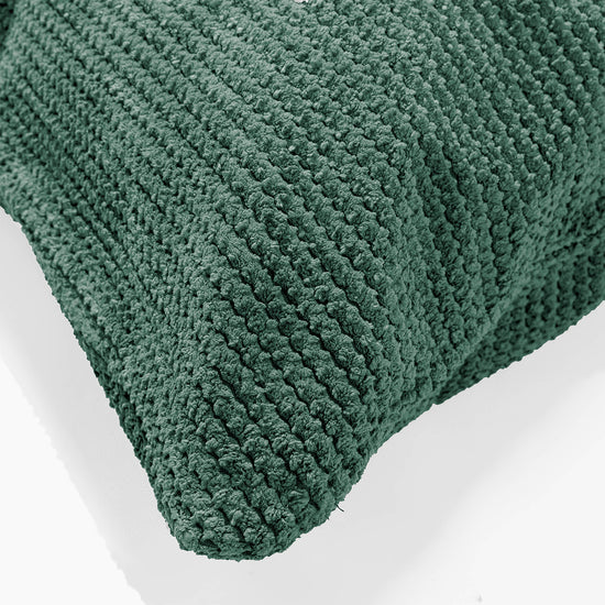 Extra Large Scatter Cushion Cover 70 x 70cm - Pom Pom Emerald Green 03