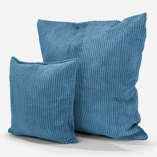 Extra Large Scatter Cushion Cover 70 x 70cm - Pom Pom Sky Blue 02