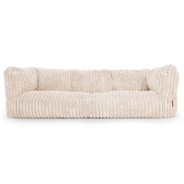 The 3 Seater Albert Sofa Bean Bag Replacement Cover - Ultra Plush Cord 01