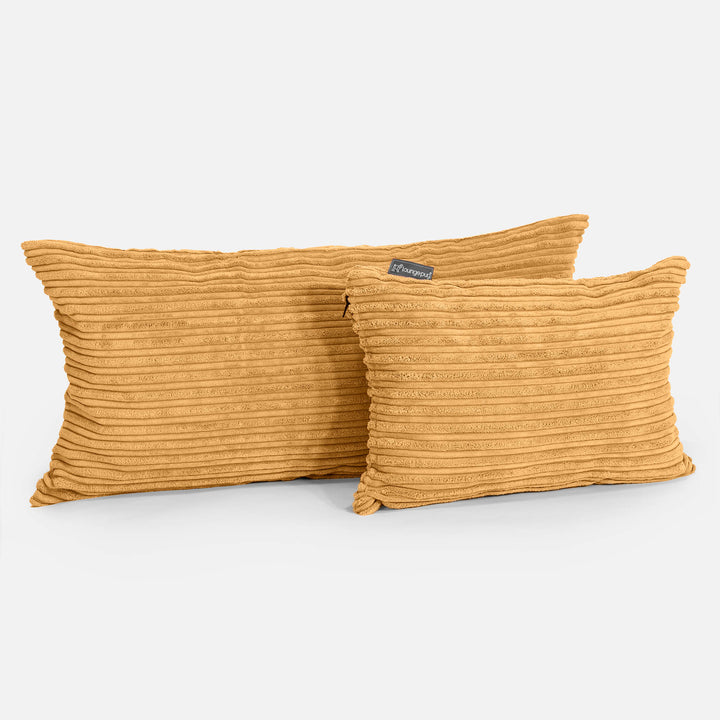 XL Rectangular Support Cushion Cover 40 x 70cm - Cord Golden Honey 03