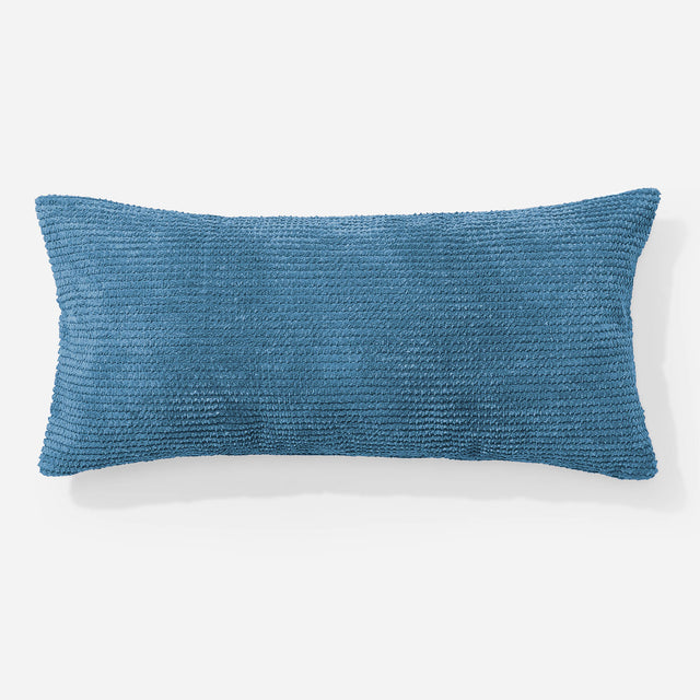 XL Rectangular Support Cushion Cover 40 x 70cm - Pom Pom Sky Blue 01