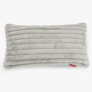 XL Rectangular Support Cushion Cover 40 x 70cm - Ultra Plush Cord Sage Green