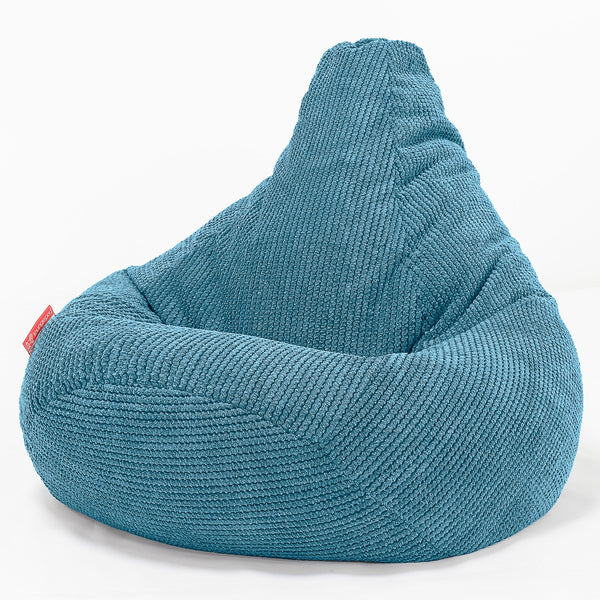 Highback Bean Bag Chair Replacement Cover - Pom Pom 01