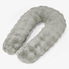 Hug Pillow - Bubble Faux Fur Sage Green 01