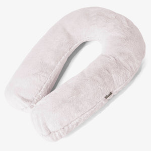 Hug Pillow - Fluffy Faux Fur Rabbit Dusty Pink