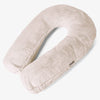 Hug Pillow - Fluffy Faux Fur Rabbit Golden Brown 01