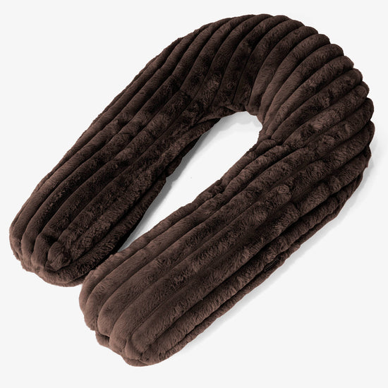 Hug Pillow - Ultra Plush Cord Sable 01