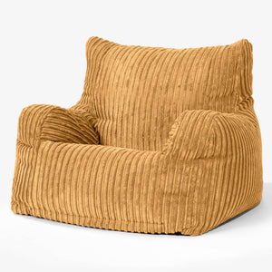 Josephine Bean Bag Armchair - Cord Golden Honey