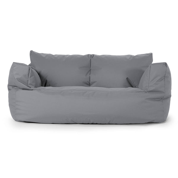 Josephine Sofa Bean Bag - Outdoor Easy Care Dark Grey 01