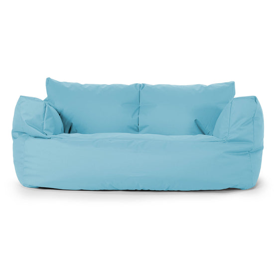 Josephine Sofa Bean Bag - Outdoor Easy Care Turquoise Blue 01