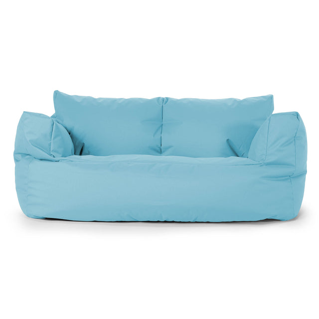 Josephine Sofa Bean Bag - Outdoor Easy Care Turquoise Blue 01