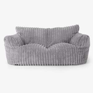 Josephine Sofa Bean Bag - Ultra Plush Cord Grey