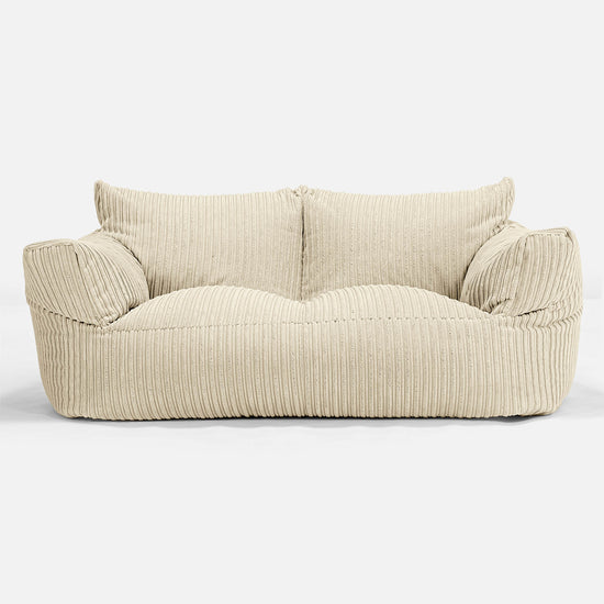Josephine Sofa Bean Bag - Cord Cream 01