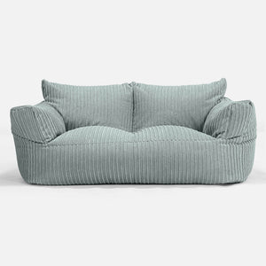Josephine Sofa Bean Bag - Cord Mint Green