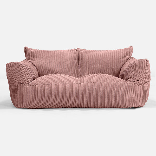 Josephine Sofa Bean Bag - Cord Peach 01