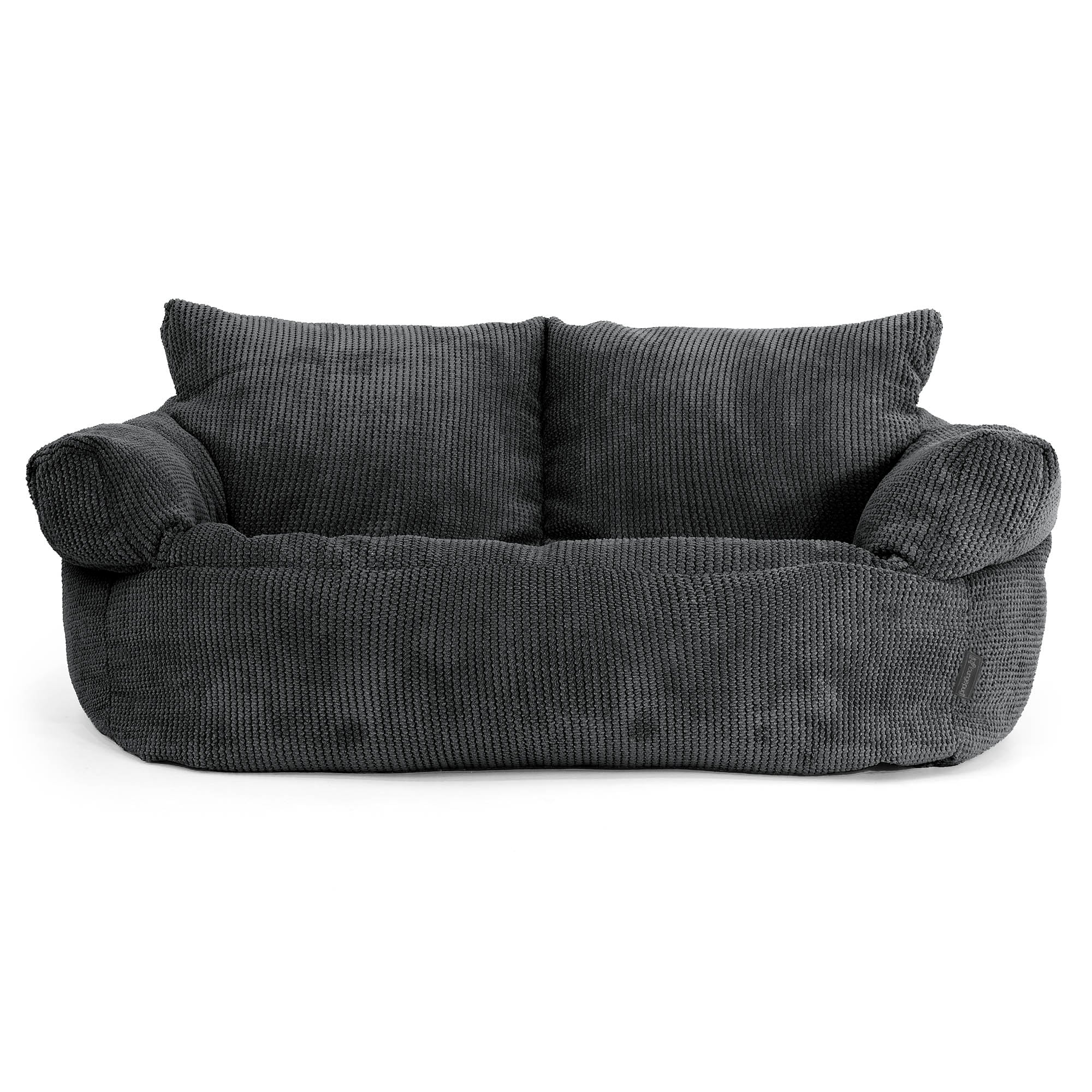 Lounge Pug Josephine Bean Bag Sofa Cord Aegean Blue Beanbag Couch