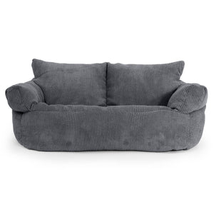 Josephine Sofa Bean Bag - Pom Pom Black