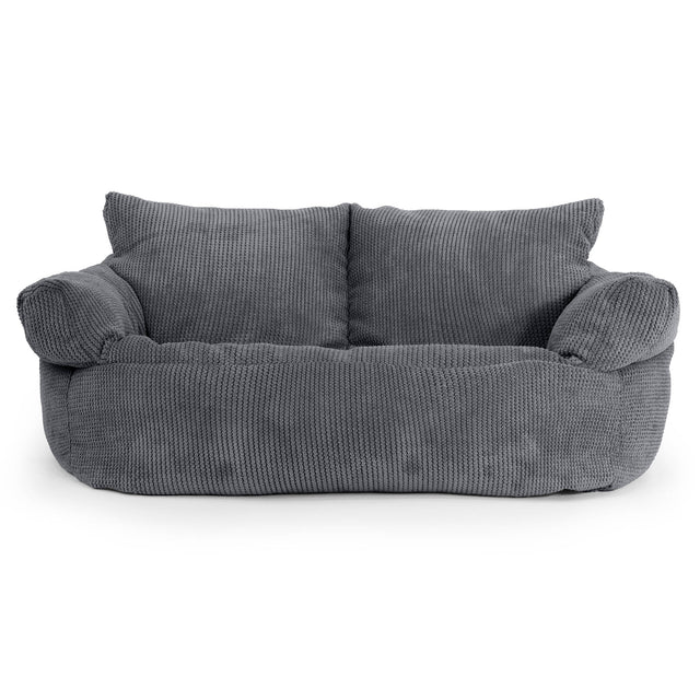 Josephine Sofa Bean Bag - Pom Pom Black 01