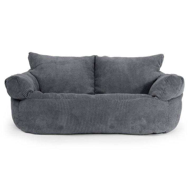 Josephine Sofa Bean Bag - Pom Pom Black 01