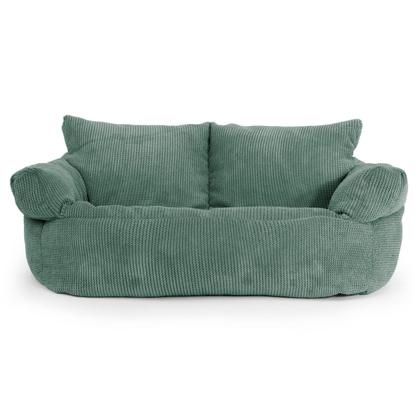 Josephine Sofa Bean Bag - Pom Pom Emerald Green 01