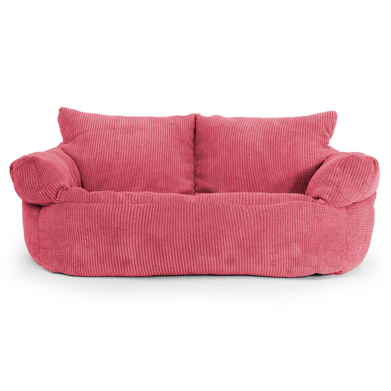 Josephine Sofa Bean Bag - Pom Pom Pastel Red 01
