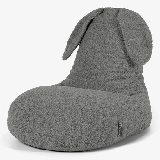 Childs Animal Chair Rabbit - Boucle Grey 01