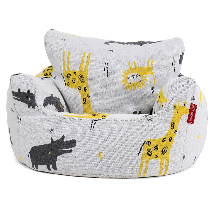 Kids Armchair Bean Bag for Toddlers 1-3 yr COVER ONLY - Replacement Bean Bag Cover 025