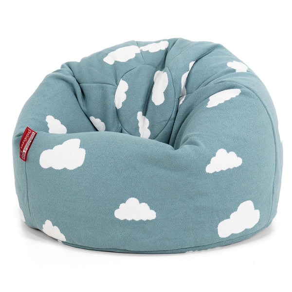 Lounge Pug Knitted Kids Bean Bag Chairs Classic Gaming Chair