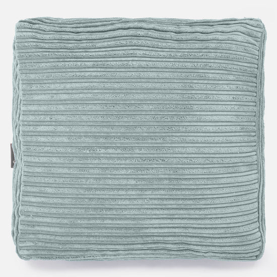 Large Floor Cushion - Cord Mint Green 03