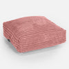 Large Floor Cushion - Cord Peach 01