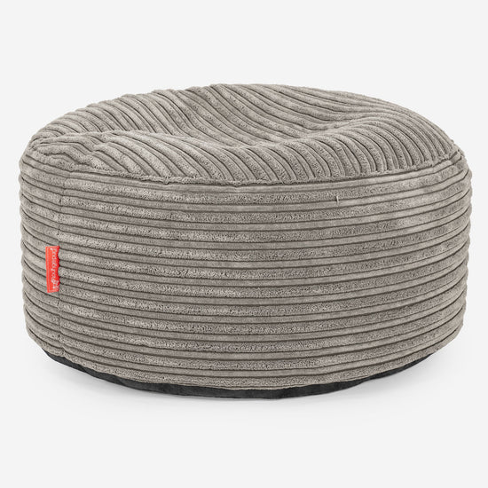 Ottoman Pouf - Cord Mink 02