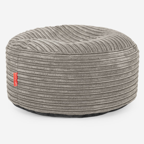 Ottoman Pouf - Cord Mink