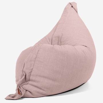 XL Pillow Beanbag - Linen Look Rose 02