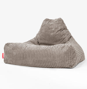 Lounger Beanbag - Cord Dovetail Grey