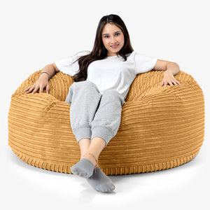 Mammoth Bean Bag Sofa - Cord Golden Honey
