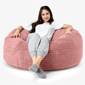 Mammoth Bean Bag Sofa - Cord Peach