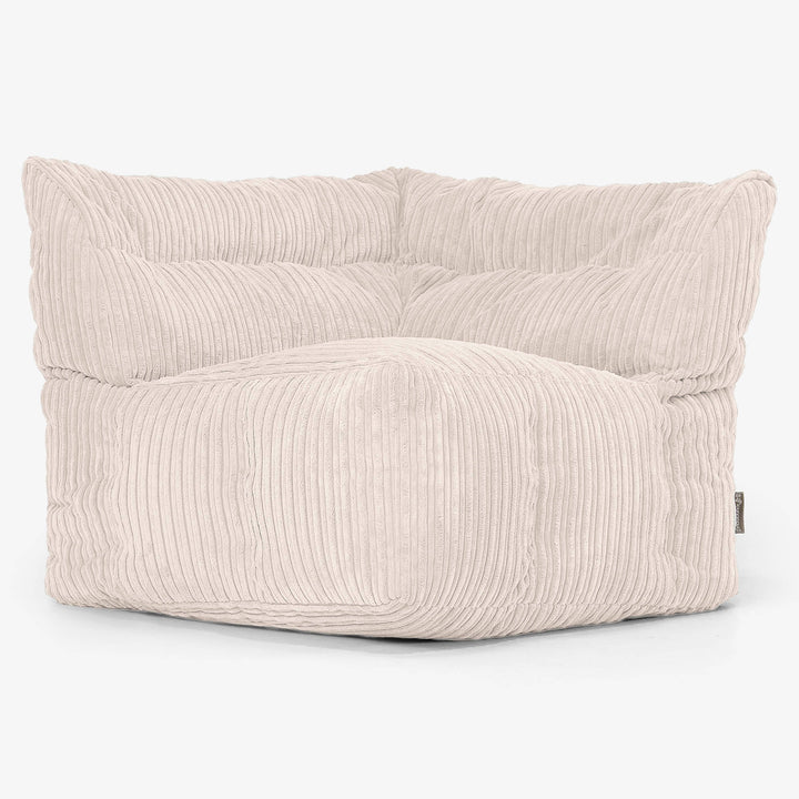 modular-sofa-bean-bag-left-corner-section-cord-ivory 02