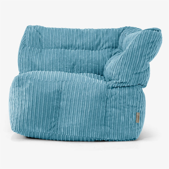 Modular Sofa Bean Bag, Right Corner Section Replacement Cover - Cord 01