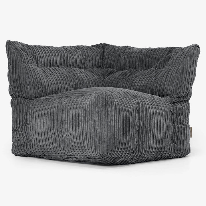 modular-sofa-bean-bag-right-corner-section-cord-black 02