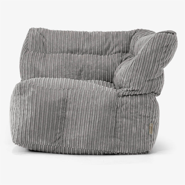 modular-sofa-bean-bag-right-corner-section-cord-graphite-grey 01