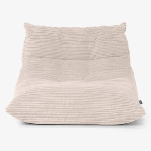 Noah Floor Bean Bag Chair - Cord Ivory