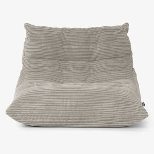 Noah Floor Bean Bag Chair - Cord Mink