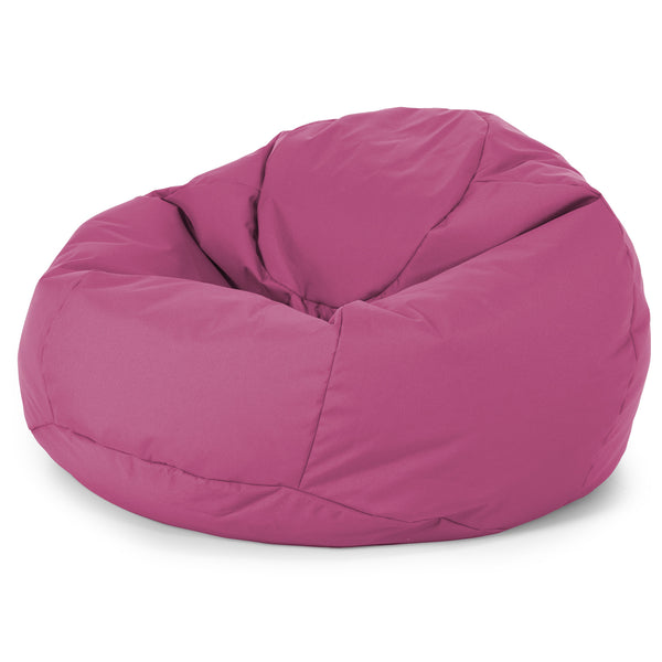 Classic Bean Bag Chair - Outdoor Easy Care Pink 01