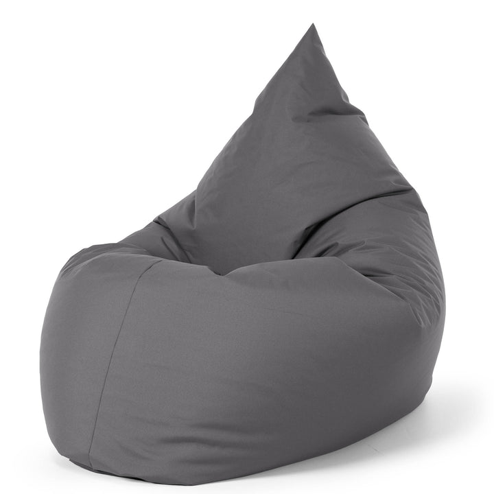 XL Pillow Beanbag - Outdoor Easy Care Dark Grey 02