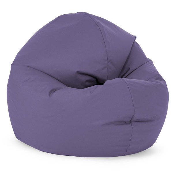 Flexforma Junior Children's Bean Bag Chair 2-14 yr - Outdoor Easy Care Purple 01