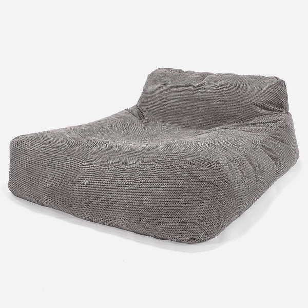 Double Day Bed Bean Bag Replacement Cover - Pom Pom 01